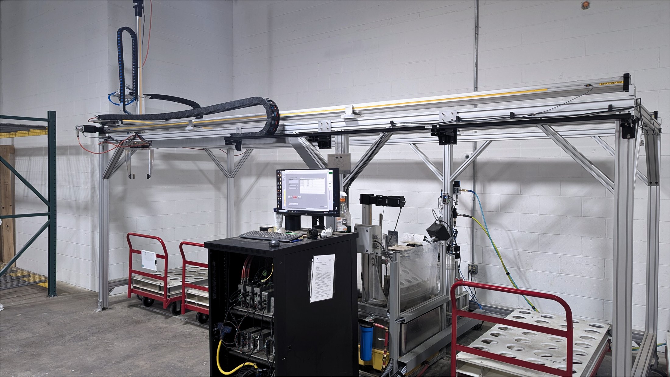 Kodiak automated cylinder testing equipment